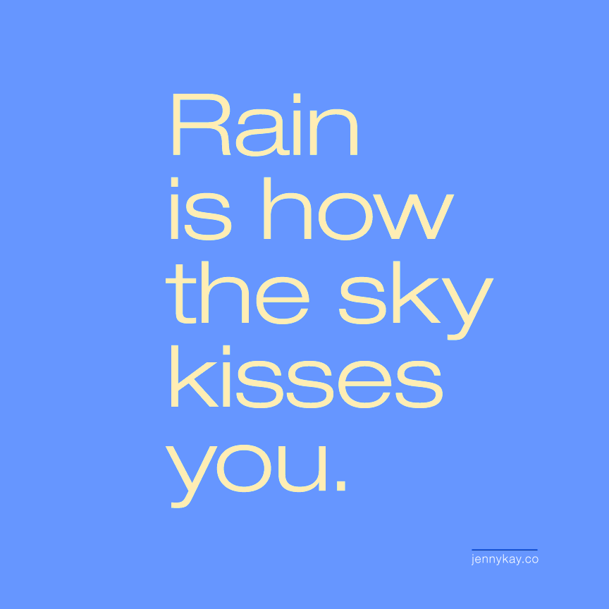 rain kiss